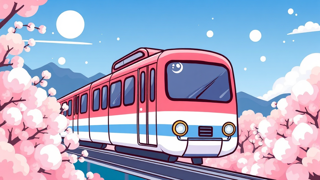 화담숲 모노레일 FAQ (cartoon 스타일)