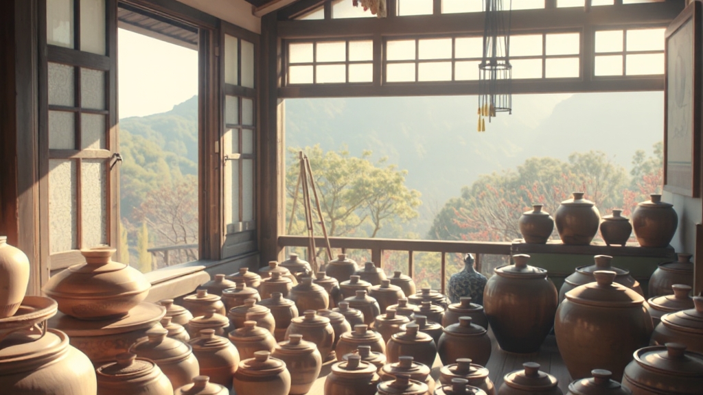 명재고택 구조 및 특징 탐방 (realistic 스타일)