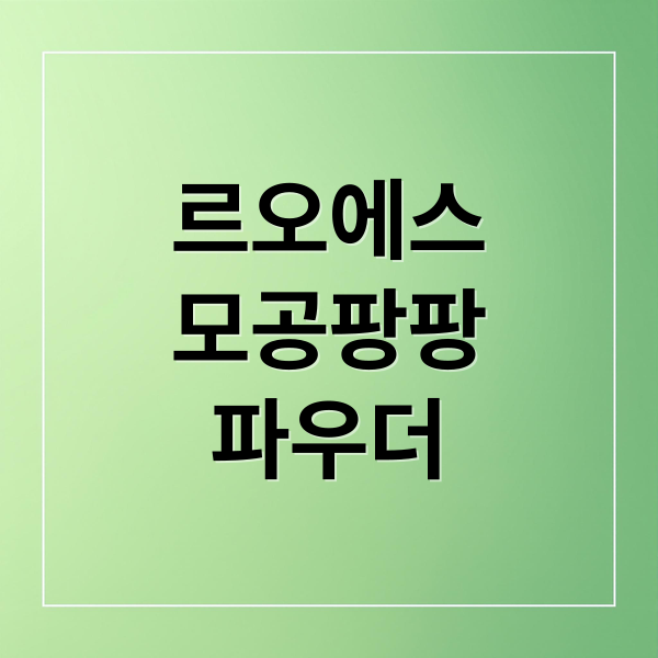 르오에스
모공팡팡
파우더 (르오에스 모공팡팡 파우더)