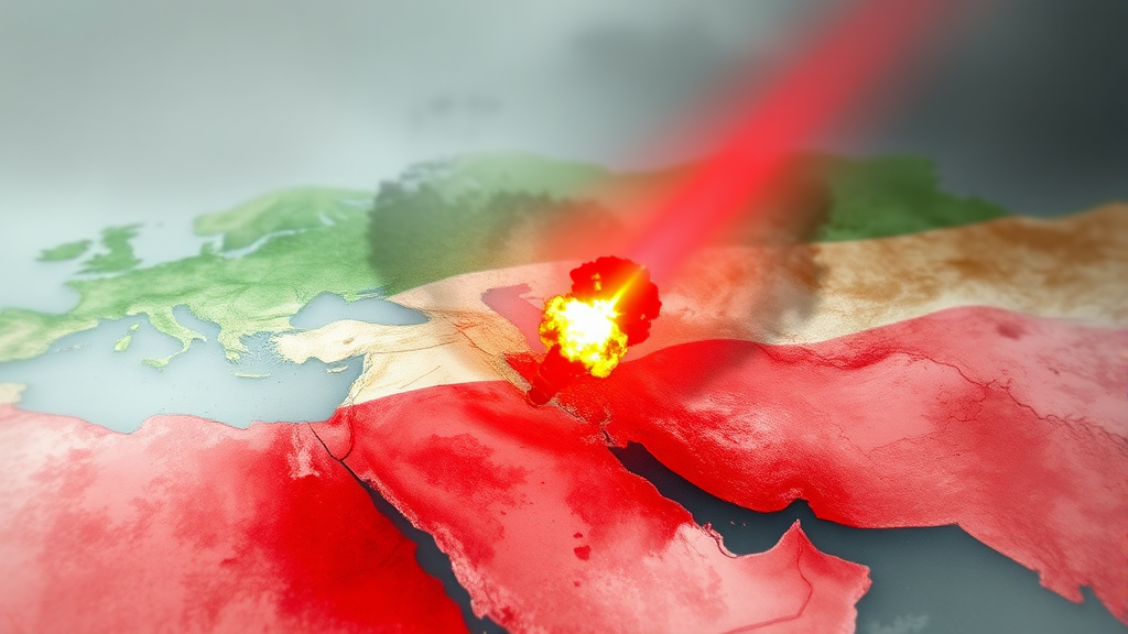 중동 7개국 특별여행주의보: 왜 발령되었나? (watercolor 스타일)