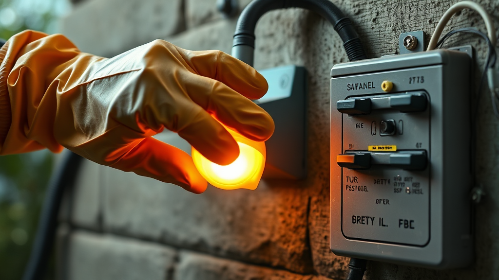 센서등 교체 전, 이것만은 꼭! (realistic 스타일)