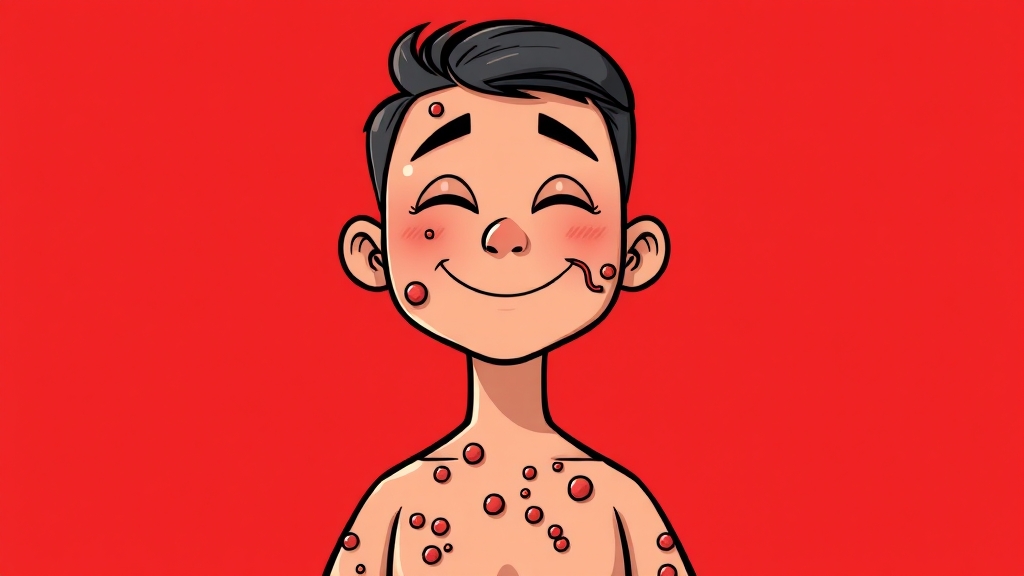 편평사마귀란? (cartoon 스타일)