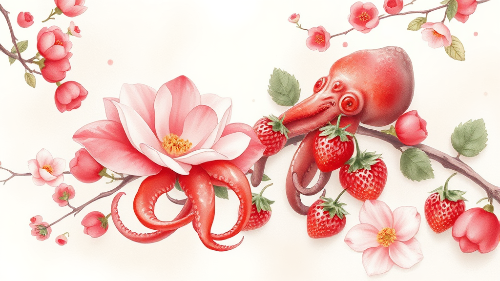 축제의 설렘과 맛의 향연: 3월 충남 축제 가이드 (watercolor 스타일)