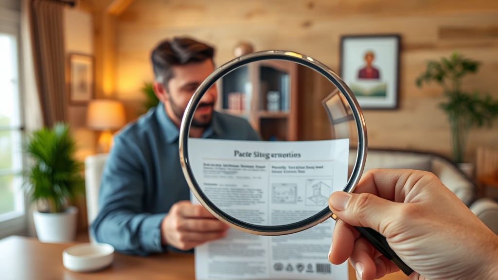 집주인 & 공인중개사, 제대로 확인하기 (realistic 스타일)