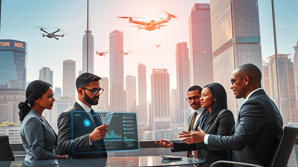 미래 전망 및 혁신 (realistic 스타일)