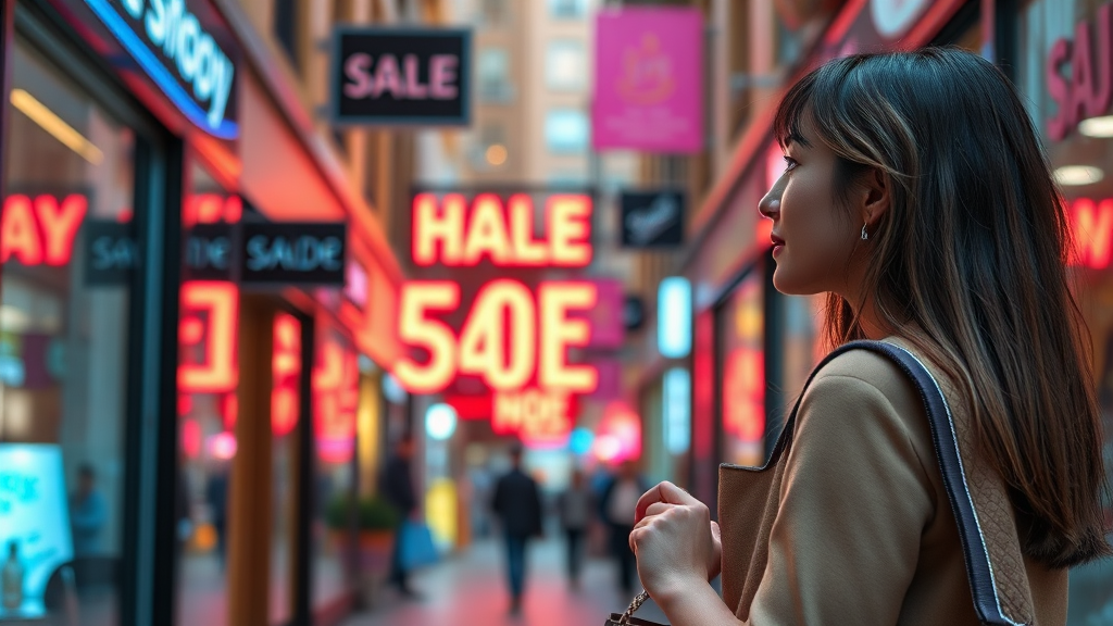 사이버 먼데이 AI 앱 직구 꿀팁 (realistic 스타일)