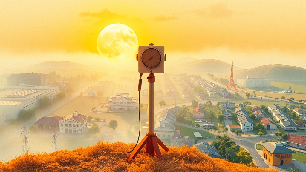 해외는 어떻게 폭염에 대처할까요? (watercolor 스타일)