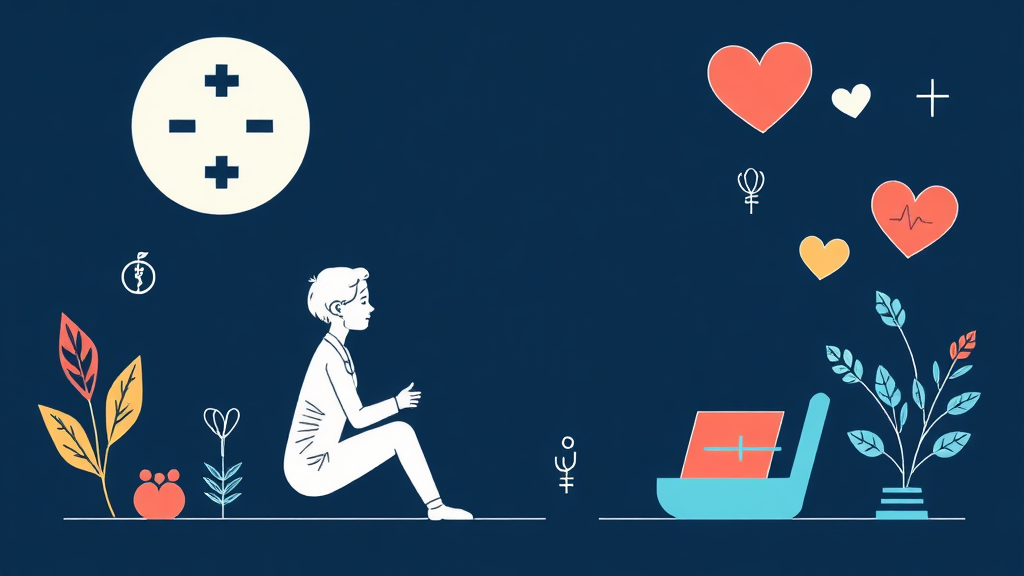 보험 설계사와 상담하며 구실손을 신실손으로 전환할 때의 장단점을 심각하게 의논하는 가입자 이미지