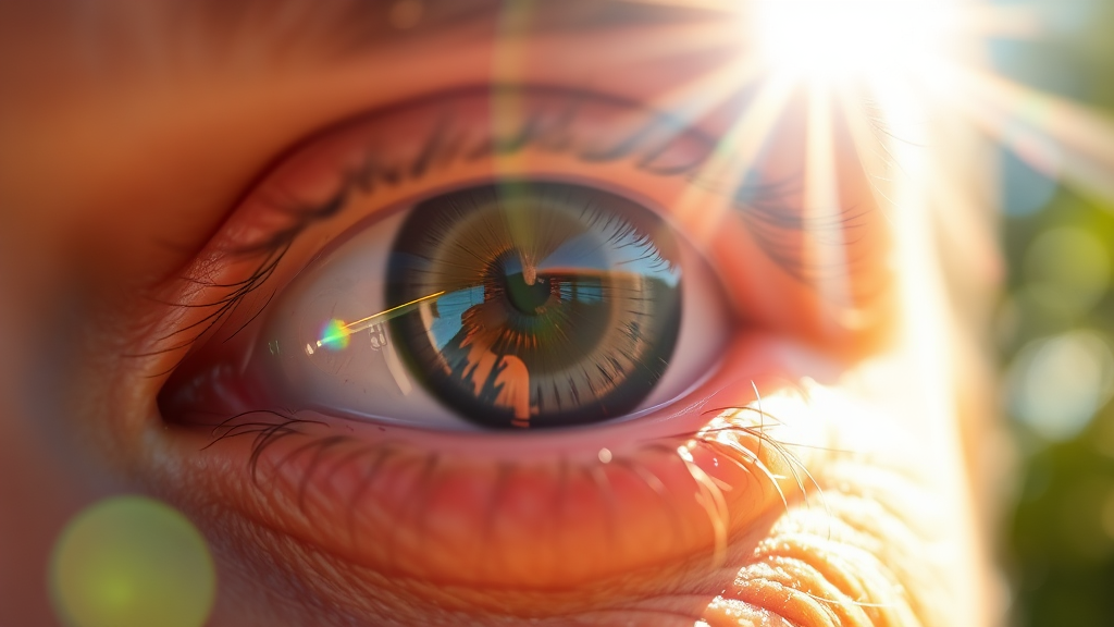 백내장 수술 비용 (realistic 스타일)