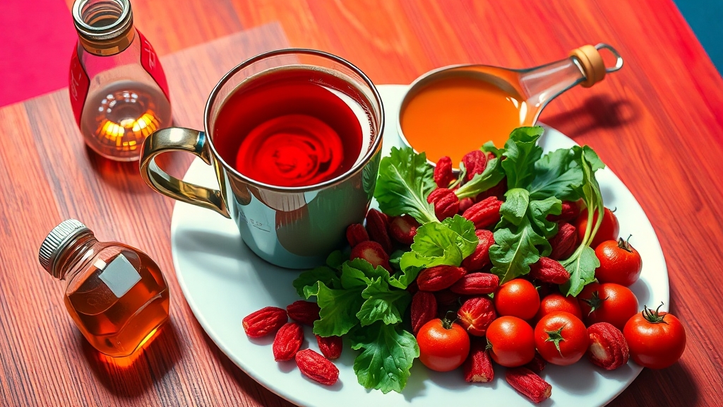 구기자, 맛있게 즐기는 방법 (popart 스타일)