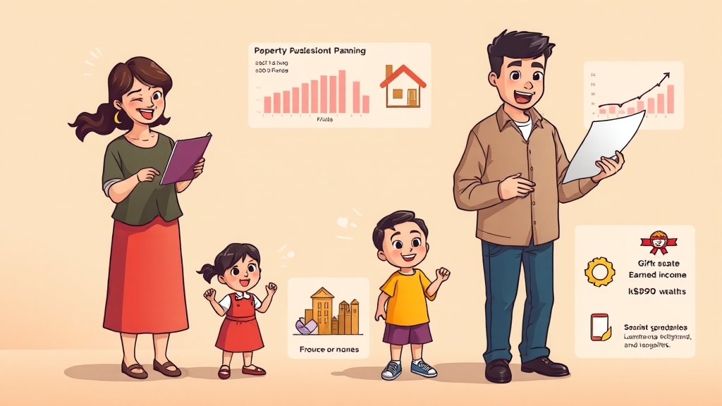 증여세, 과세 기준은? (cartoon 스타일)