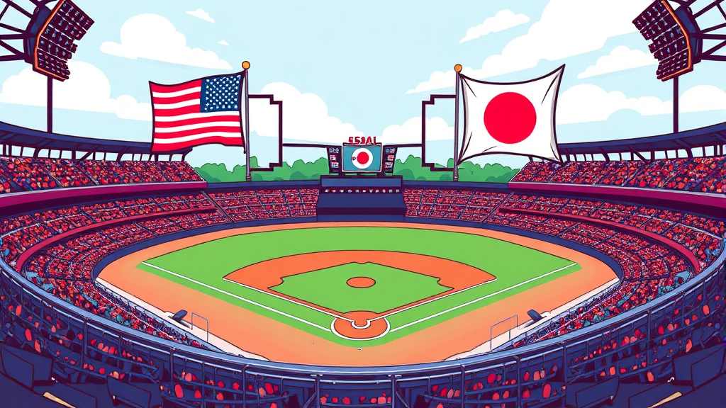 대진표 변경 가능성 및 배경 (cartoon 스타일)