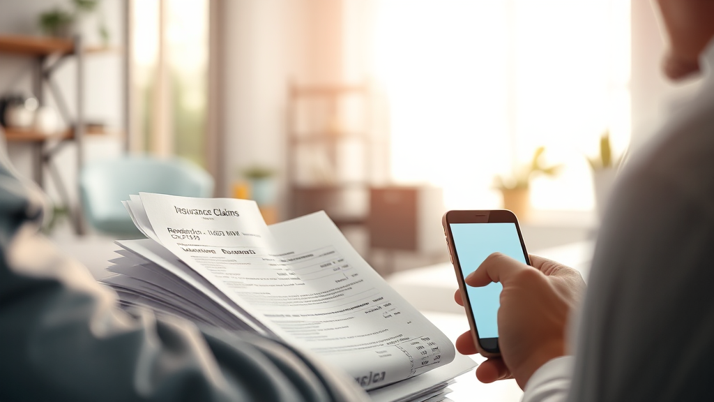 실비보험, 청구 방법은? (realistic 스타일)