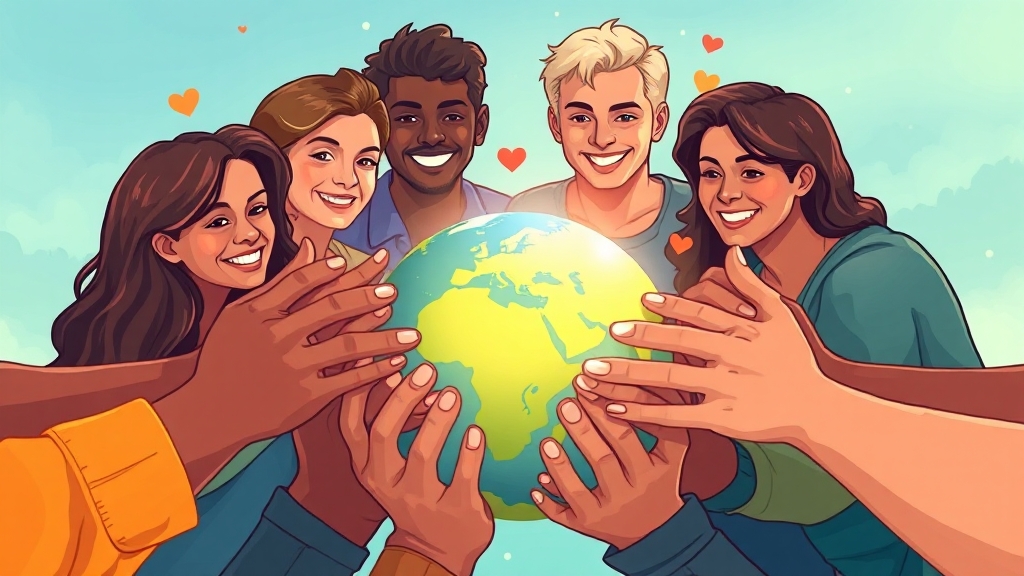 봉사활동 검색 및 신청 방법 (illustration 스타일)