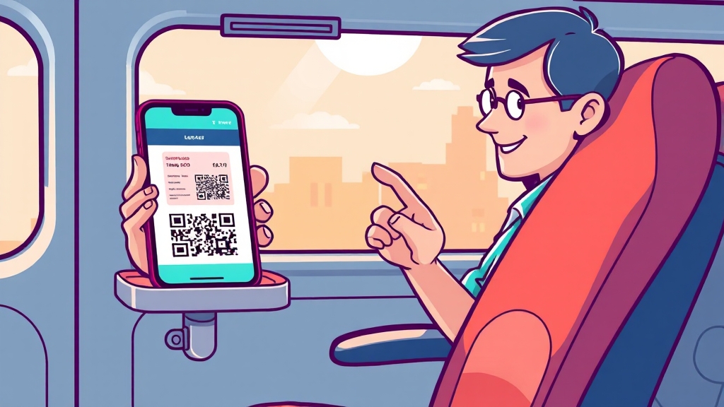 티머니GO 앱 사용법: 예약부터 탑승까지 (cartoon 스타일)