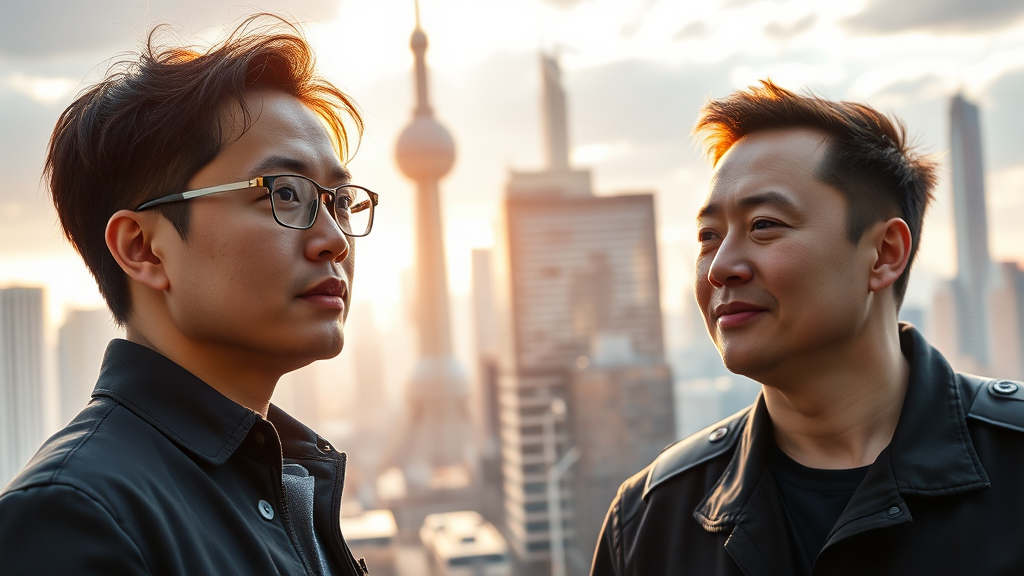 AI 거품 논란과 미래 전망 (realistic 스타일)