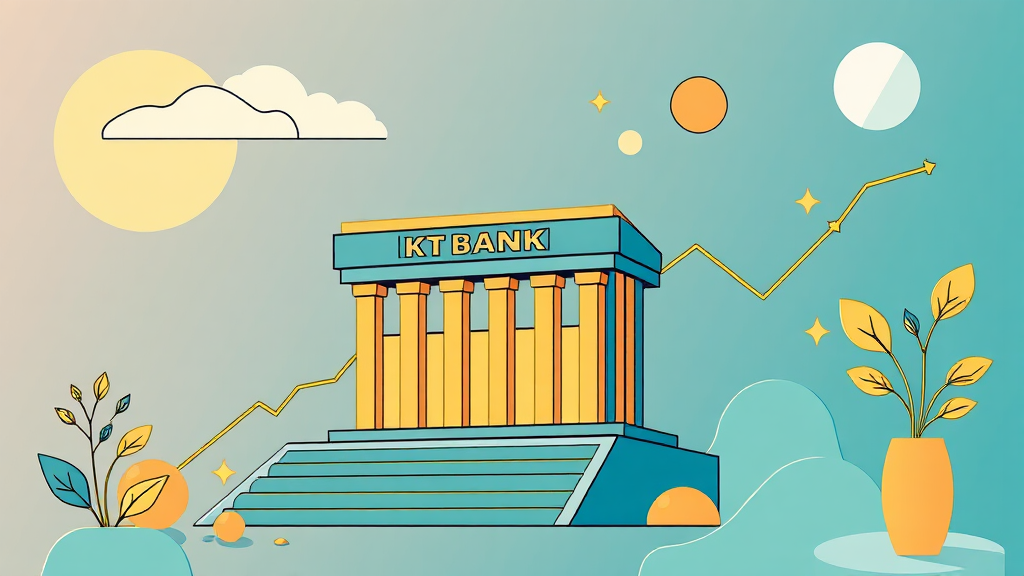 케이뱅크 투자, 이것만은 알고 하자 (illustration 스타일)