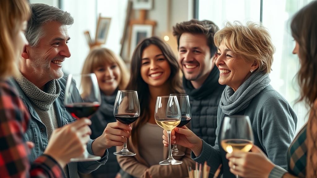 취미 모임, 뭐가 있을까? (realistic 스타일)