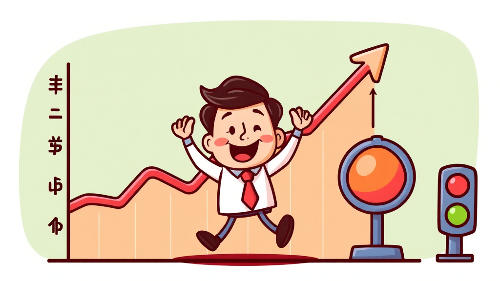 환율 변동에 따른 기업 영향 분석 (cartoon 스타일)