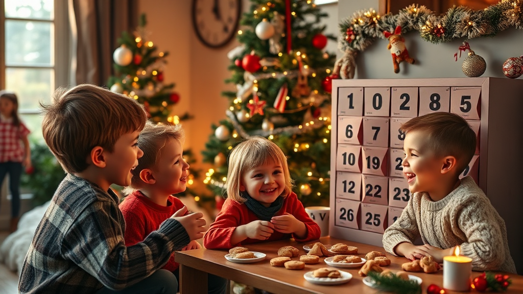 크리스마스 시즌 활용 팁 (realistic 스타일)