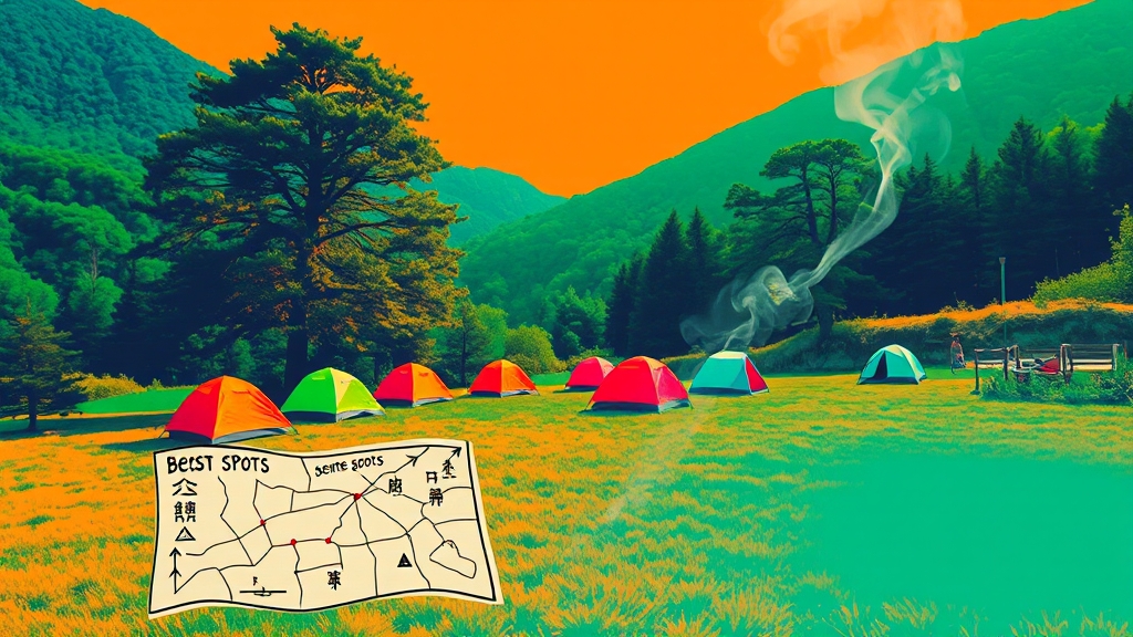 나에게 맞는 명당은 어디? (popart 스타일)