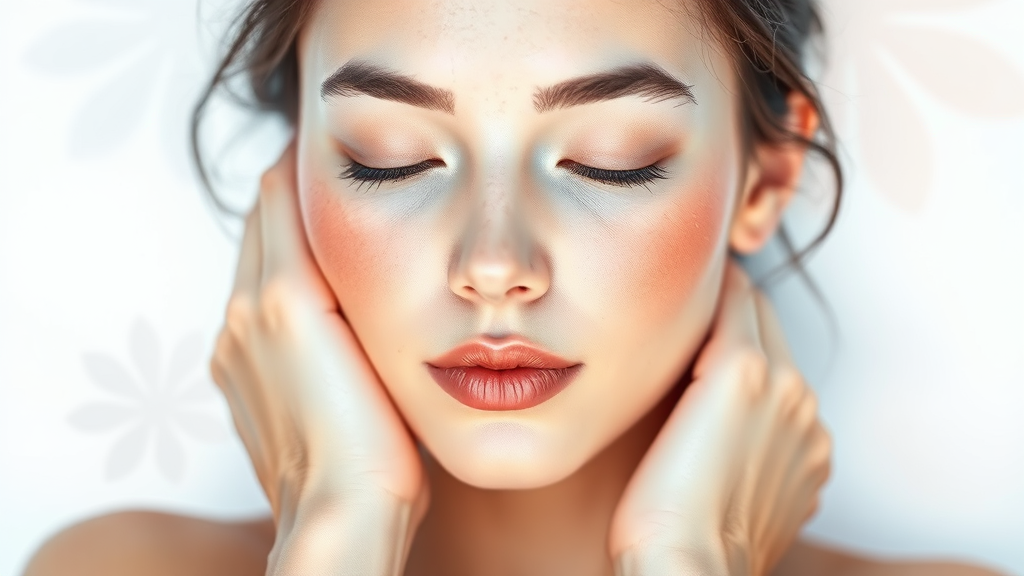 피부 건강과 손목 밴드 활용 (watercolor 스타일)