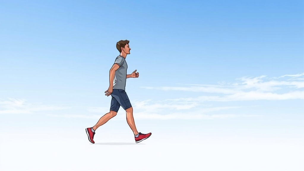 올바른 자세와 방법 (illustration 스타일)