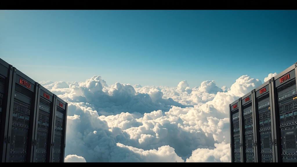 클라우드 서비스 모델 (SaaS, IaaS, PaaS) (realistic 스타일)