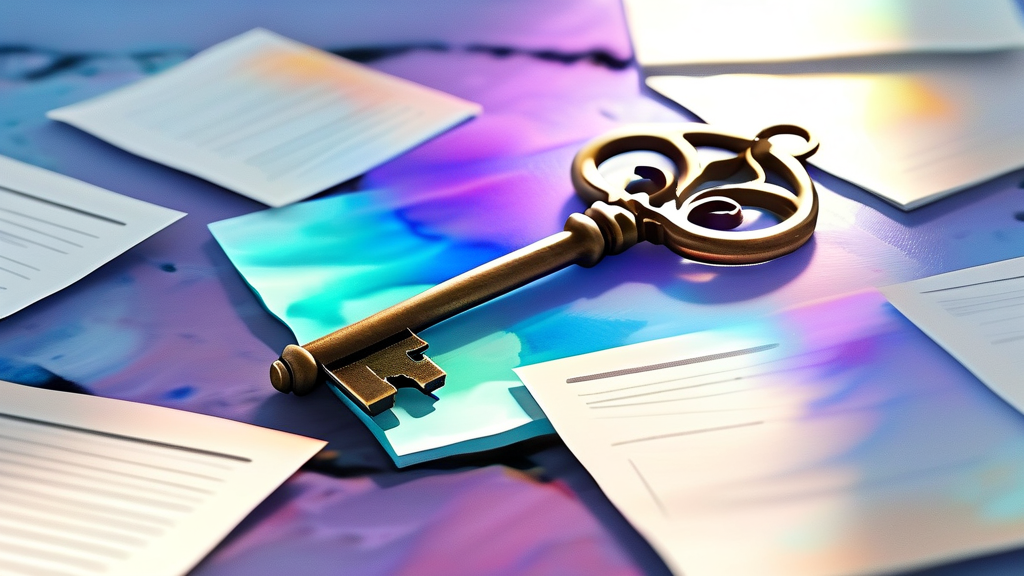 개인회생 사건번호, 이것이 궁금해요! (watercolor 스타일)