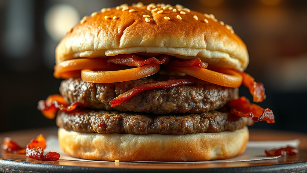 맥도날드 프리미엄 버거 라인업 소개 이미지