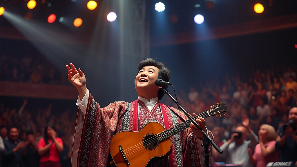 영원한 가왕의 음악 세계 (realistic 스타일)