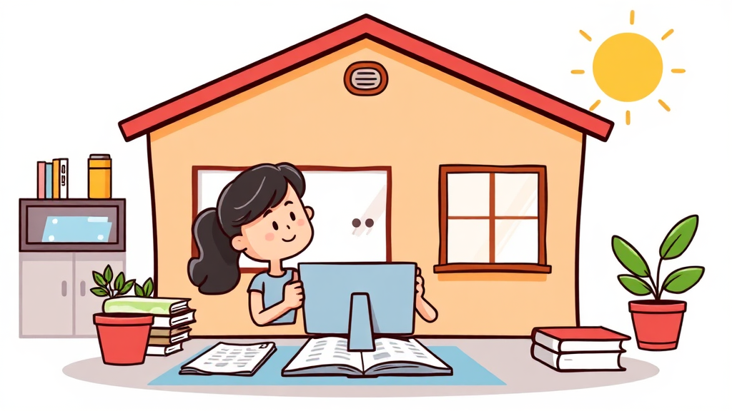 유튜버 종합소득세 신고 방법 (cartoon 스타일)