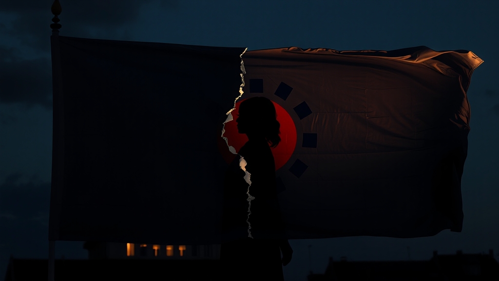 정치적 파장 및 전망 (realistic 스타일)