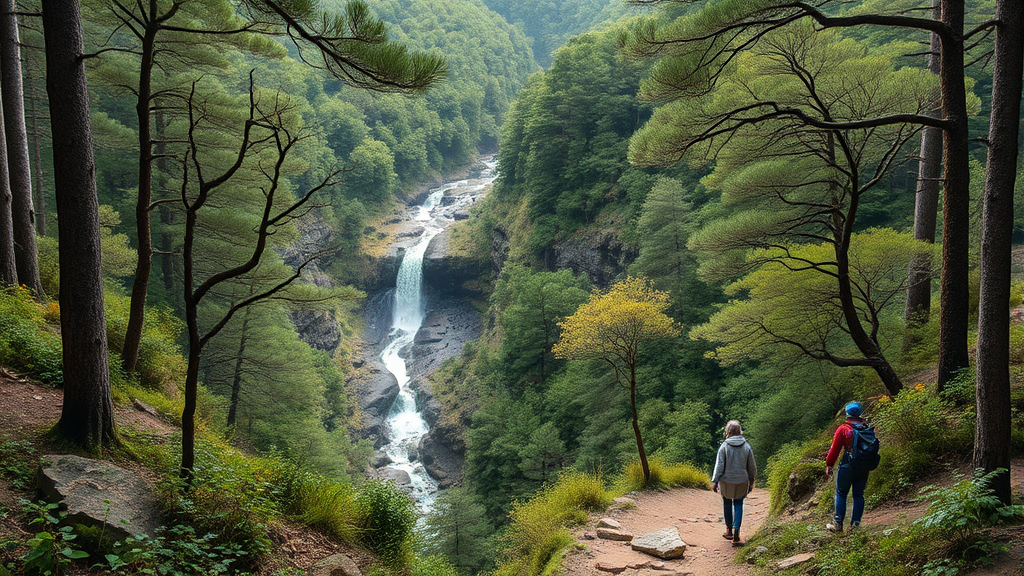 주변 관광 정보 (realistic 스타일)