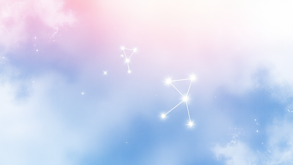 별자리 궁합이란? (watercolor 스타일)