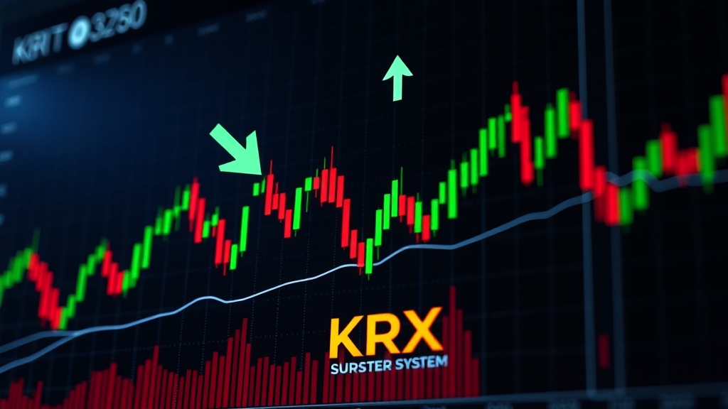 KRX 정보 데이터 시스템 활용법 (realistic 스타일)