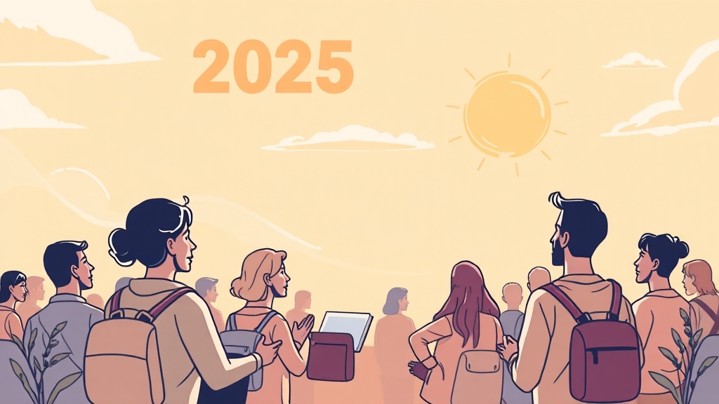2025년, 무엇이 달라지나? (illustration 스타일)