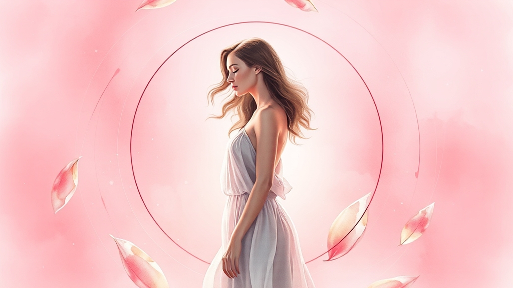 이노시톨 효능, 여성 건강 개선 (illustration 스타일)