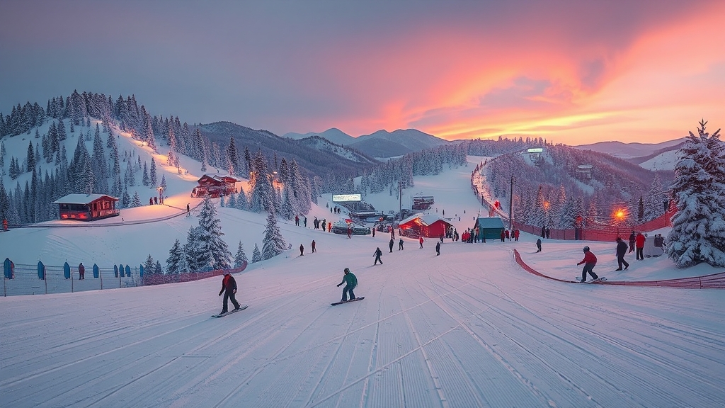 용평리조트 개장! (realistic 스타일)