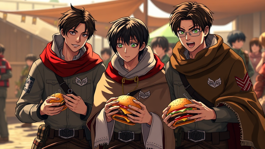 콜라보 세트, 뭐가 있을까? (realistic 스타일)