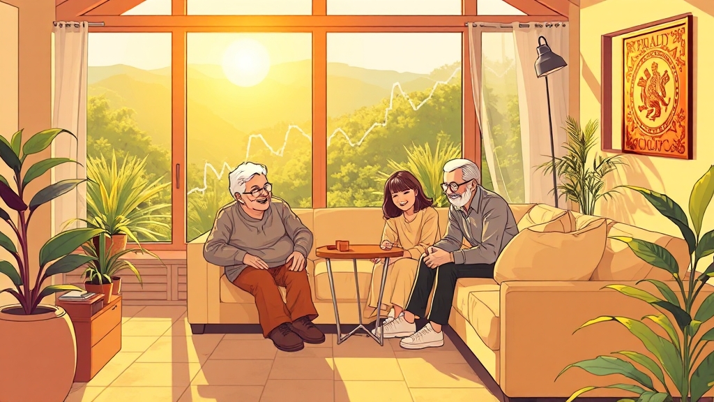 대출 한도 및 금리 (illustration 스타일)