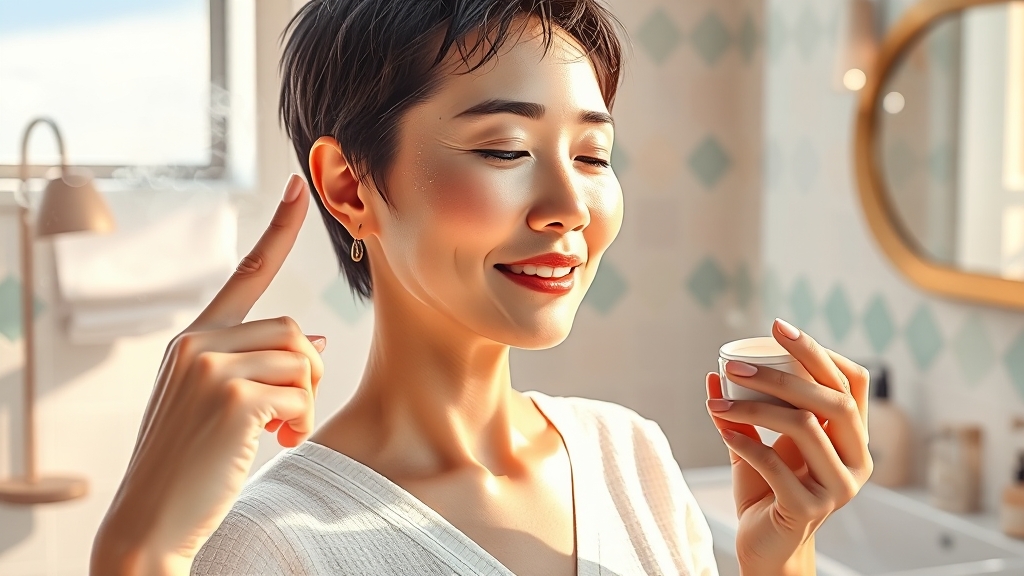 비립종 홈케어: 관리법 & 스킨케어 (realistic 스타일)