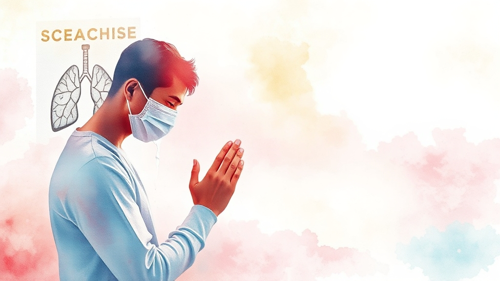 결핵, 어떻게 예방할 수 있을까요? (watercolor 스타일)