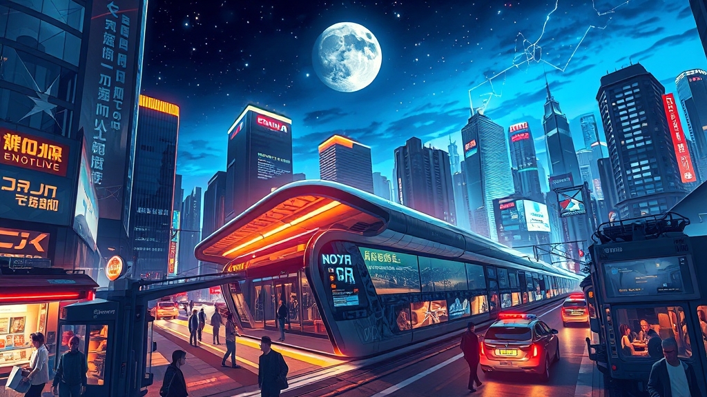 GTX A노선 개통의 영향 (부동산, 경제) (illustration 스타일)