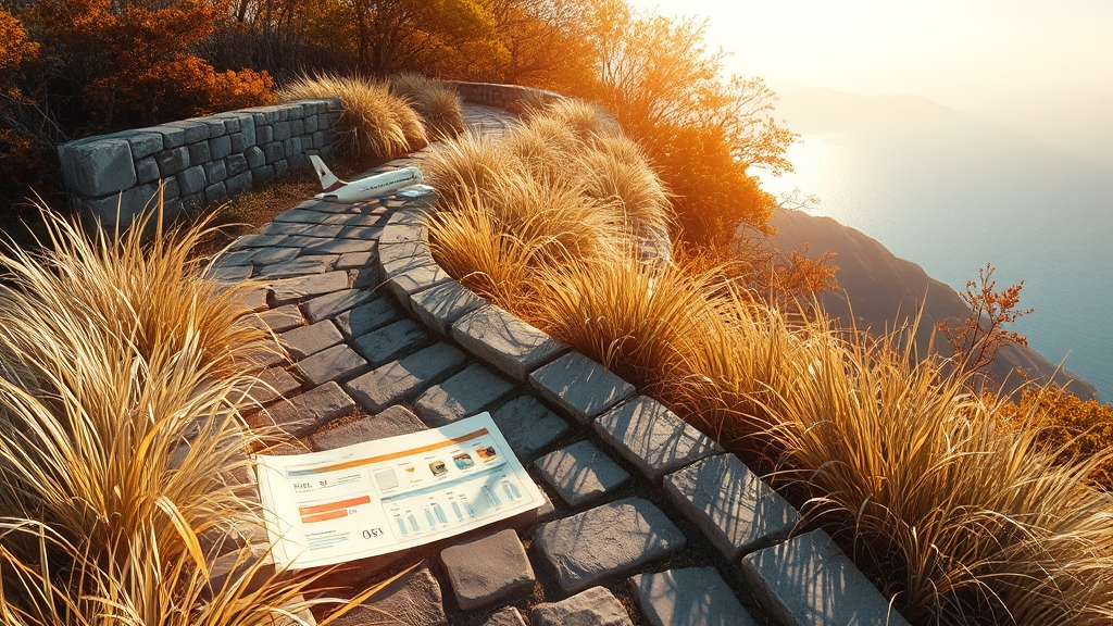 가을 제주 여행 경비 계산 💸 (realistic 스타일)