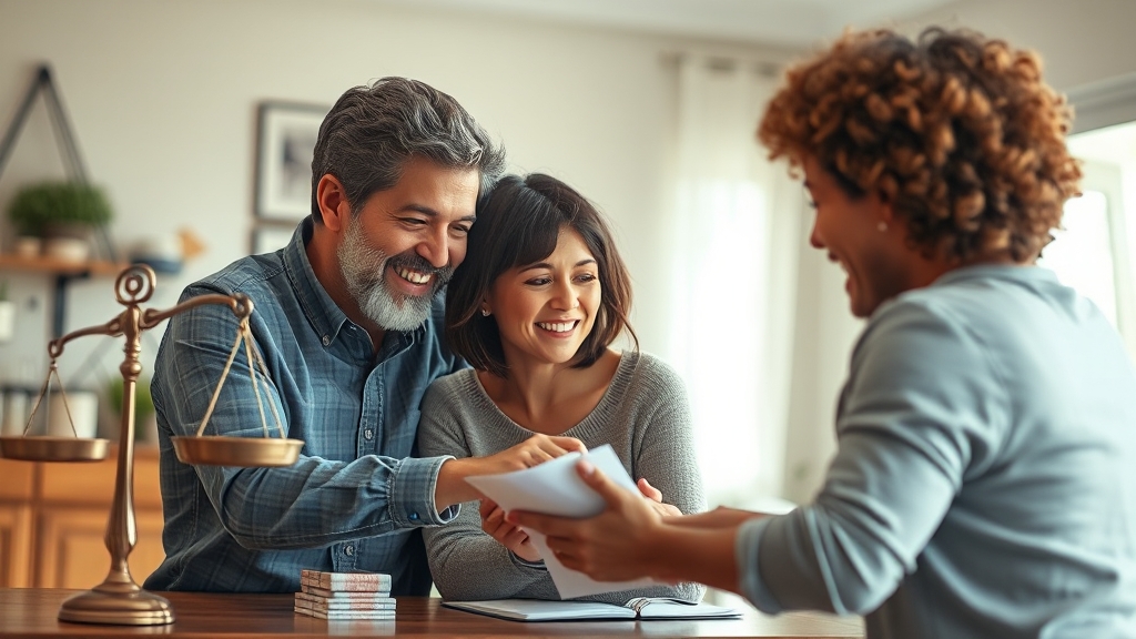 부담부증여 vs 일반증여 (realistic 스타일)