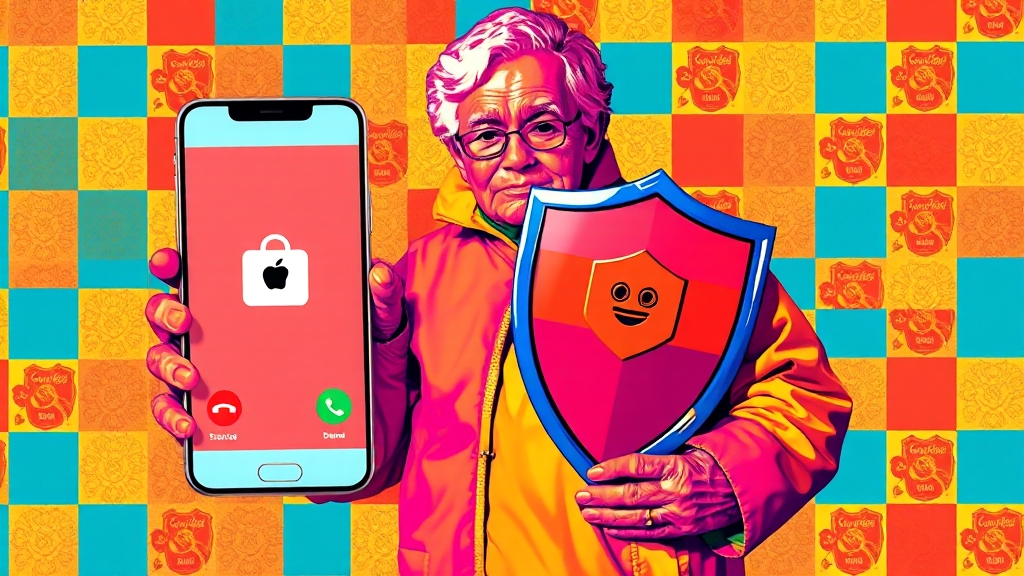 발신자미표시번호, 왜 차단해야 할까요? (popart 스타일)