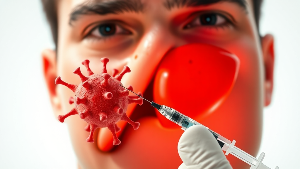 A형 간염 예방접종 필요성 및 시기 (realistic 스타일)