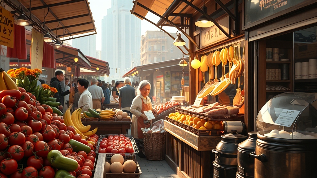 온누리상품권 사용처 (realistic 스타일)