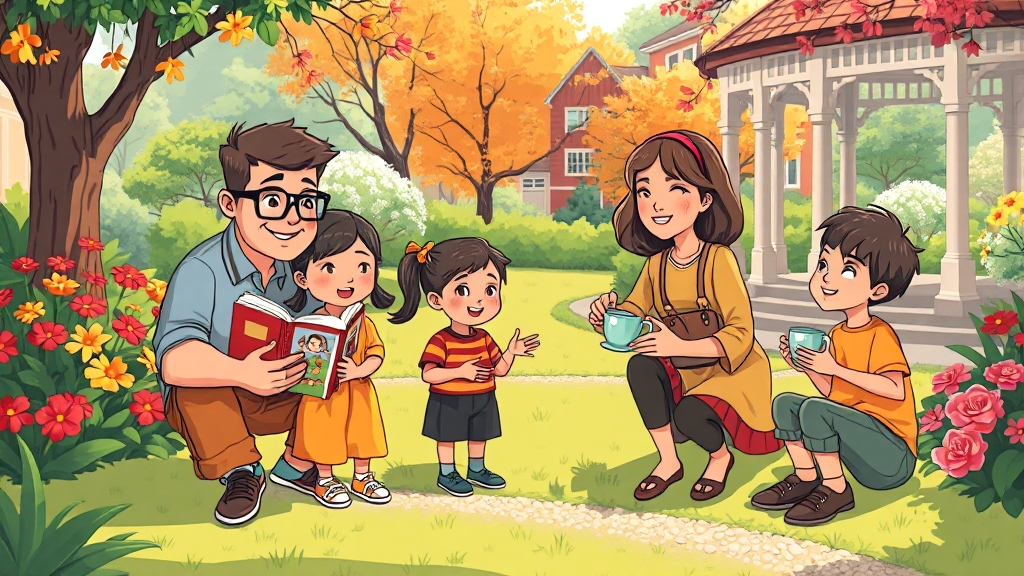 연령별 특징 (cartoon 스타일)